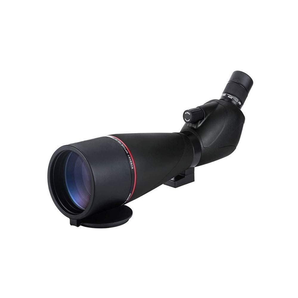 CAPXXIN 15-45x60 HD Spotting Scope with BAK4 Prism, FMC Lens, Tripod, Smartphone Adapter and Carrying Case