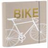 GOLDBUCH Bike Book Photo Notebook, Gray, 50 Dotted Pages view 1