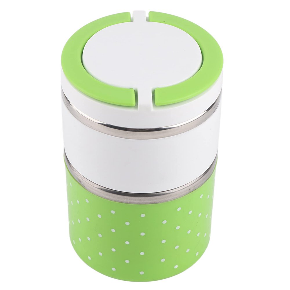 930 ml Insulated Stainless Steel Lunch Box, Green