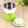 930 ml Insulated Stainless Steel Lunch Box, Green view 3