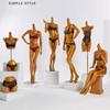 Gold Women's Mannequin Dress Form Torso view 3