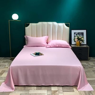 GHKL Solid-Color Fitted Sheet for King-Size Beds