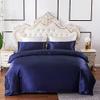 GHKL Rayon Satin Bedding Set with Duvet Cover and Pillowcases for Single or Double Beds view 3
