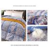 King-Size Duvet, 13.5 Tog, Luxurious Goose Feather and Down, 95% Down, 100% Cotton Cover, Anti-Dust-Mite and Anti-Allergen, Featherproof Fabric, Blue, 200 x 230 cm, 4 kg view 2