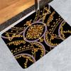 TiaoTian Geometric Black and Gold 3D Doormat, 80 x 120 cm view 3