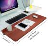 V3VOGUE Wooden Desktop Extender with Folding Keyboard Tray, C-Clamp, 55/65/75 x 25 cm view 2