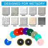 WANGMUMU 12-Piece 3-Inch Diamond Polishing Pad Set, Wet/Dry, for Granite, Stone, Concrete, Marble, and Floor Grinders view 4