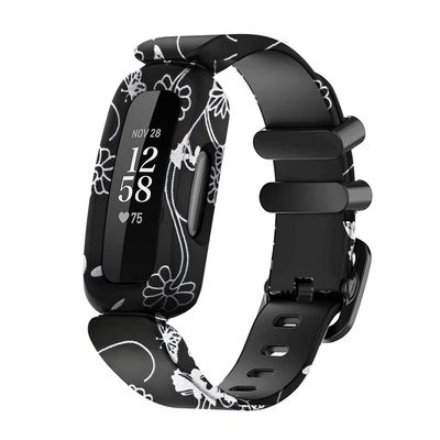 honecumi Replacement Band Compatible with Fitbit Ace 3, Fairy Garden
