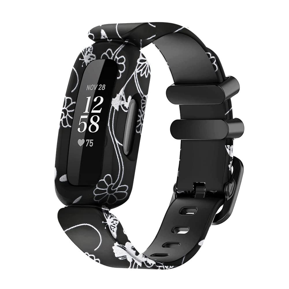honecumi Replacement Band Compatible with Fitbit Ace 3, Fairy Garden