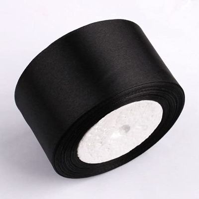 DAVALO 25-Yard/Roll Satin Ribbon for Weddings, Gift Boxes, DIY Crafts, 6 mm–5 cm