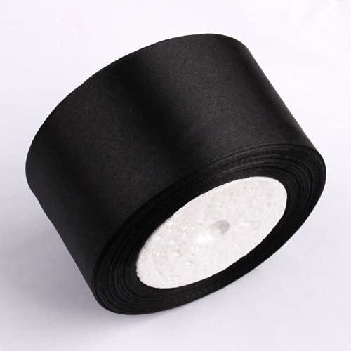 DAVALO 25-Yard/Roll Satin Ribbon for Weddings, Gift Boxes, DIY Crafts, 6 mm–5 cm