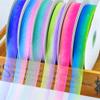 DAVALO 5 Yards/Roll 25 mm Organza Ribbon for Weddings, Home Decor, DIY and Gift Wrapping view 2