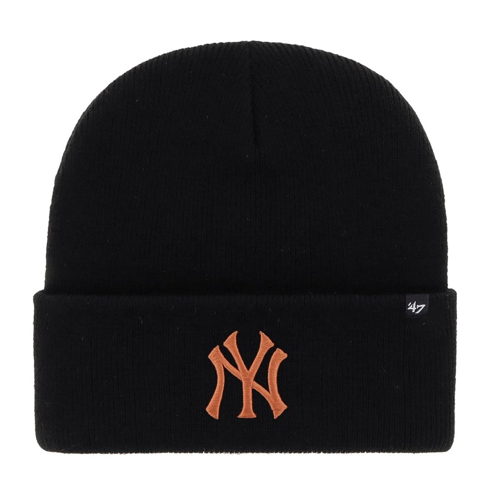 '47 Brand Haymaker NY Yankees Black Winter Beanie