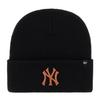 '47 Brand Haymaker NY Yankees Black Winter Beanie view 1