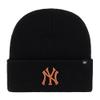 '47 Brand Haymaker NY Yankees Black Winter Beanie view 3