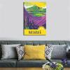 Haleakalā National Park Volcano, Hawaii Vintage Travel Poster, Canvas Wall Art, 30 x 45 cm view 4