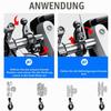 RAM Mount Handlebar Ball Mount for Phone Holders, 17 mm, 2-Pack view 3