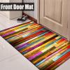 HUAXIQUE Washable Geometric Runner Rug, Red, 90 x 380 cm, Style H view 4