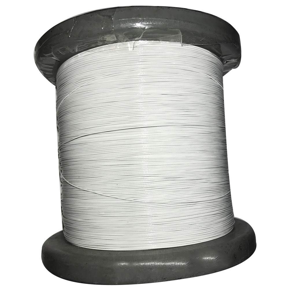 10 m Teflo Wire, UL10064 26/32/34 AWG, High-Conductivity PTFE Compensation Wire (26 AWG)