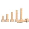 1 x Beige Nylon Screws M5 x 25 mm for Fasteners and Locking Devices view 4