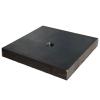 Steel Anchor Plate with Center Hole, 150 x 150 x 20 mm (15 mm Hole) view 1