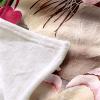 Chickwin Cozy Flannel Fleece Blanket, Dog Print, Rose Flower, 180 x 200 cm view 3