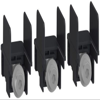 Schneider Electric LV426963 PowerPact B Circuit Breaker, Cable Lug/Distribution Bar Connection, 15–125 A, 3-Pole, M6 Thread, 3-Pack