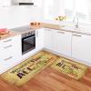 XQKXHZ Alphabet Kitchen Runner Rug, Non-Slip, Washable, 6.40 x 120 cm / 16 x 47 in view 2