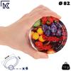 KADAX 20-Piece Set of 350 ml Jam Jars, TO82, Mason Jars with Screw-Top Lids view 4