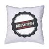 Fabulous Blue Sequin Cushion Cover – Brewmaster, British Beer Lover view 3