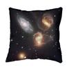 Fabulous Cushion with Sequin Cover, Blue Milky Way Galaxy Space Stars view 3