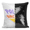 Fabulous Pillow with Sequin Cover, Black Palace Arcade Geek Video Games TV Series 1980s view 1