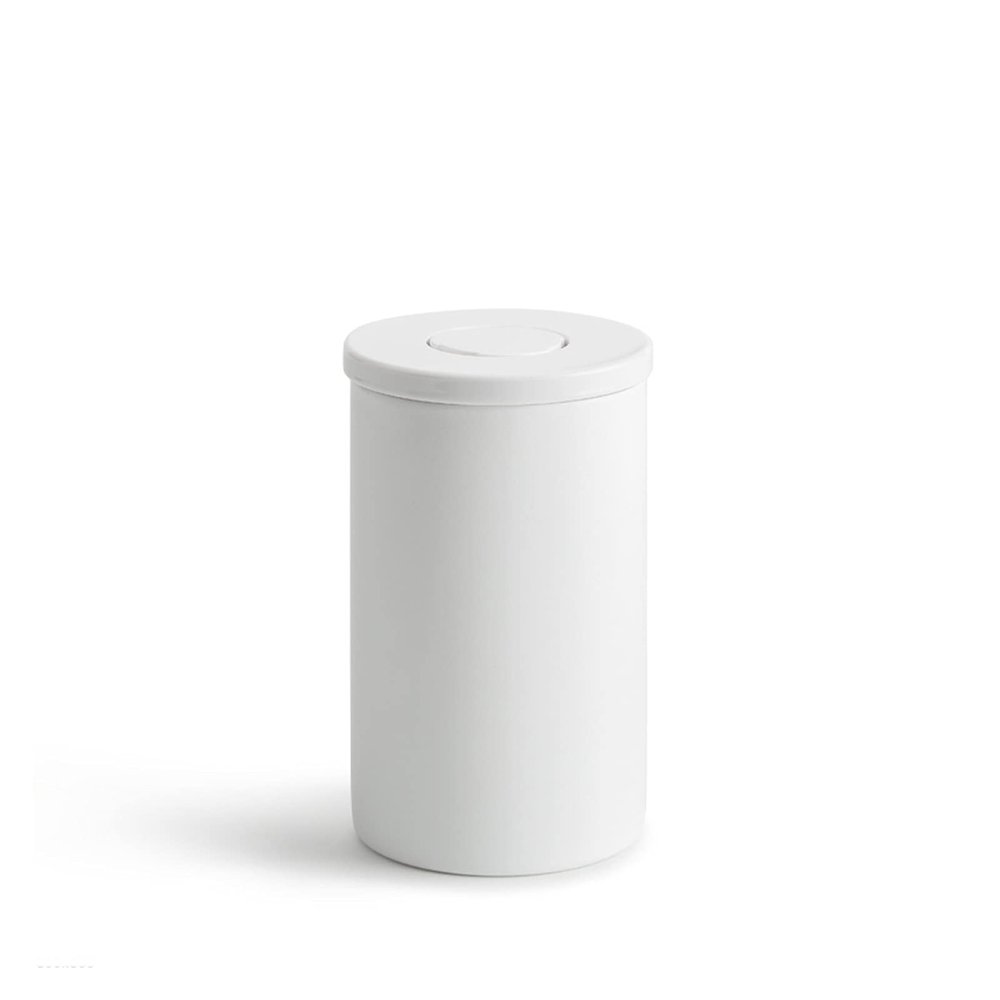 TOMYEUS 0.4L Stainless Steel Coffee Canister with One-Way Vent Valve