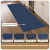 COLOR&GEOMETRY Kitchen Runner Set of 2, Washable Non-Slip Mats, Oil-Resistant and Waterproof, Rubber-Backed, Blue, 44 x 75 cm + 44 x 150 cm view 4