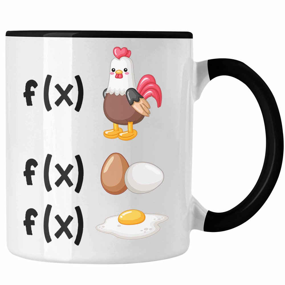 Trendation Math Teacher Mug – Equations, Black