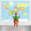 CORFOTO 10 x 8 ft World Map Backdrop for Baby Showers, Bridal Showers, Birthday Parties and Photography view 2