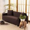 YOPOIY Water-Resistant Couch Cover for 3-Seater Sofa, Thick Jacquard Pattern Polyester-Spandex Furniture Protector with Elastic Bands, Beige, 1-Seater 90–140 cm view 2