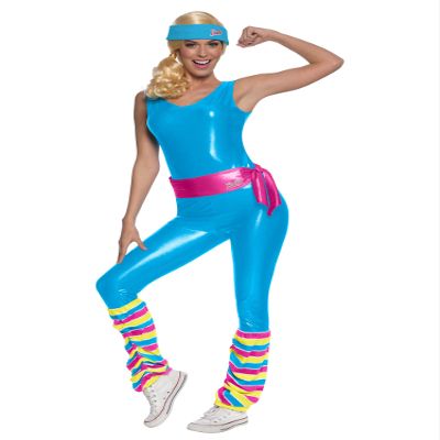 Rubie's Official Barbie Sport Deluxe Adult Costume, Size S