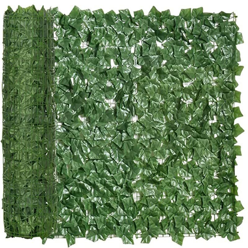 Artificial Ivy Hedge Privacy Screen, Artificial Leaf Trellis for Shopping Mall Décor HXJDP220928 (200 × 200 cm)
