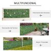 Artificial Ivy Hedge Privacy Screen, Artificial Leaf Trellis for Shopping Mall Décor HXJDP220928 (200 × 200 cm) view 3