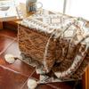 Knitted Tassel Throw Blanket, Soft Lightweight Acrylic, Bohemian Style, 150 x 200 cm, Style 8 view 2