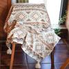 Knitted Tassel Throw Blanket, Soft Lightweight Acrylic, Bohemian Style, 150 x 200 cm, Style 8 view 3