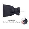 TopHomer Outdoor Faucet Cover, Winter Insulated Frost Protection, Black, Waterproof, 1 Piece, 18 x 25 cm view 3