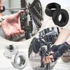 Bicycle Axle Nuts M8/M9.5/M10 with Flange and Locking Washers view 4