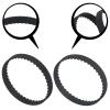 DAZZLEEX 2-Pack 45XL Belts for Black+Decker DN75 DN750 KW750 SR600 view 4