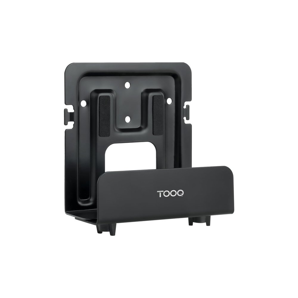 TOOQ TQMPM4776 Universal Wall Mount for Media Players, Routers, and Mini PCs, Black