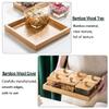 ACGrade Square Snack Serving Tray with Lid and Compartments view 4