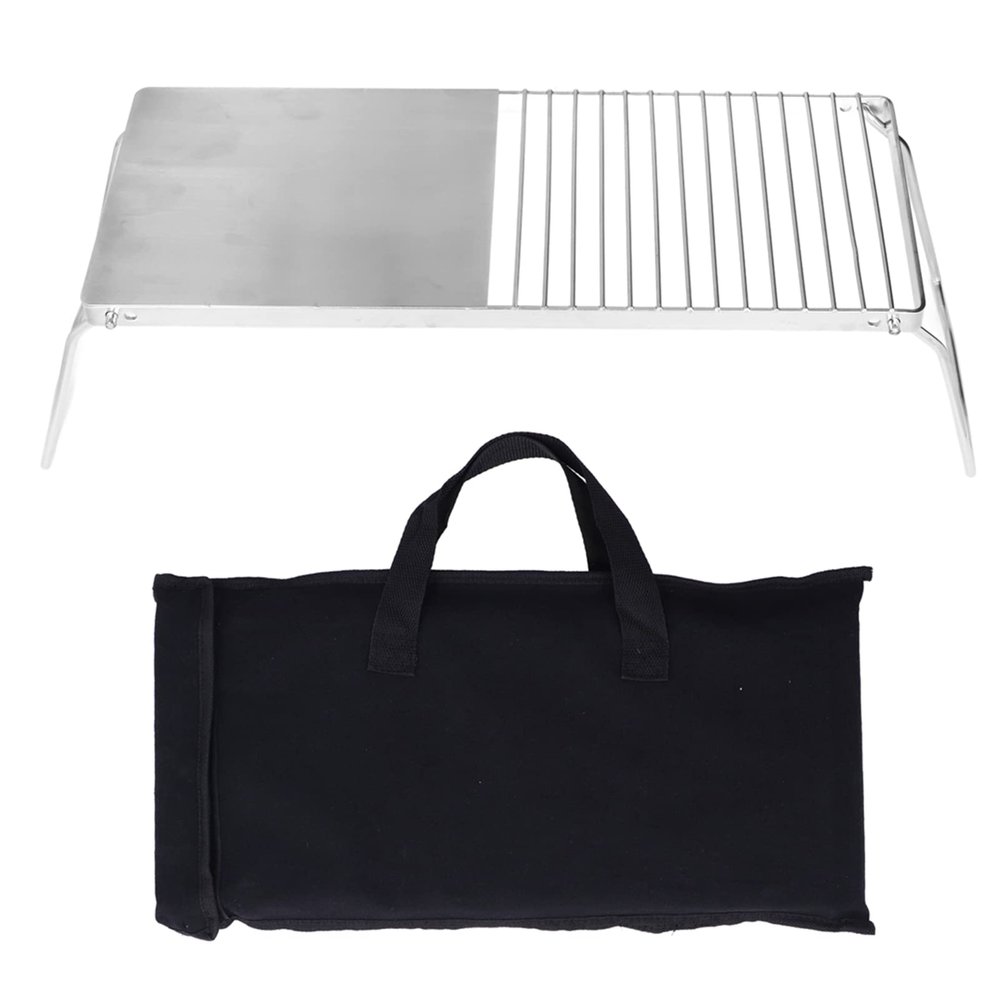 Foldable Stainless Steel Campfire Grill