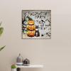 Halloween Wooden Wall Sign, Eat Drink Be Scary, 30.5 x 30.5 cm view 4