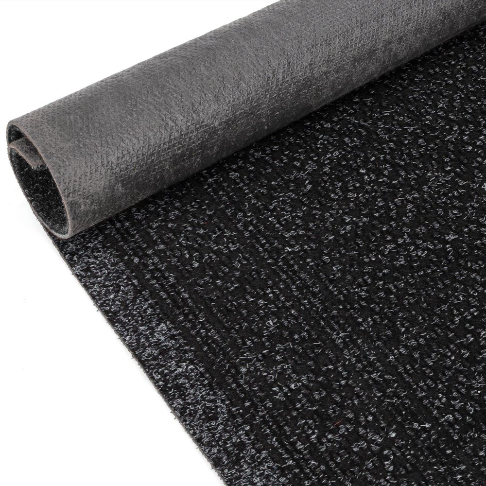 ANRO Dirt-Trapping Mat for Hallways, Runner, Black, 120 x 80 cm